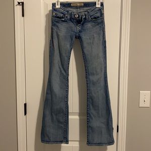 Big star sweet ultra low rise jeans